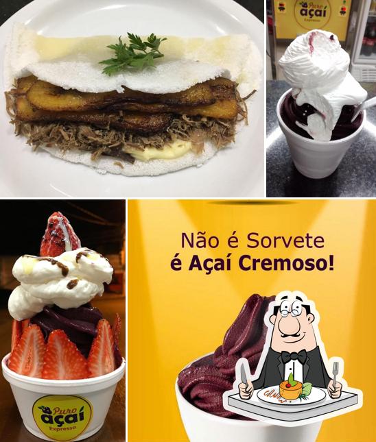 Sorvete em Rangos foods e açaí