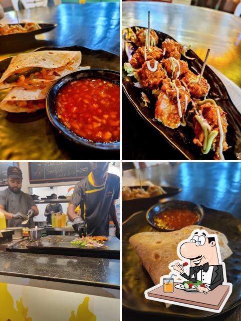 Food at Tex mex Ettumanoor