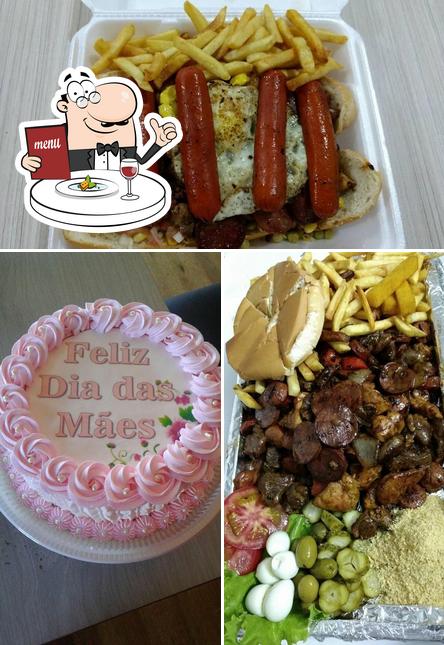 Comida em Ki dog lanches