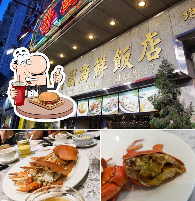 Tómate una hamburguesa en Chuk Yuen Seafood Restaurant
