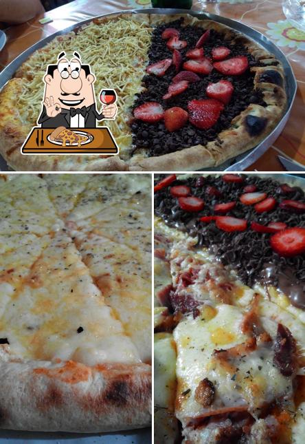 Escolha pizza no Fugão Di Lenha