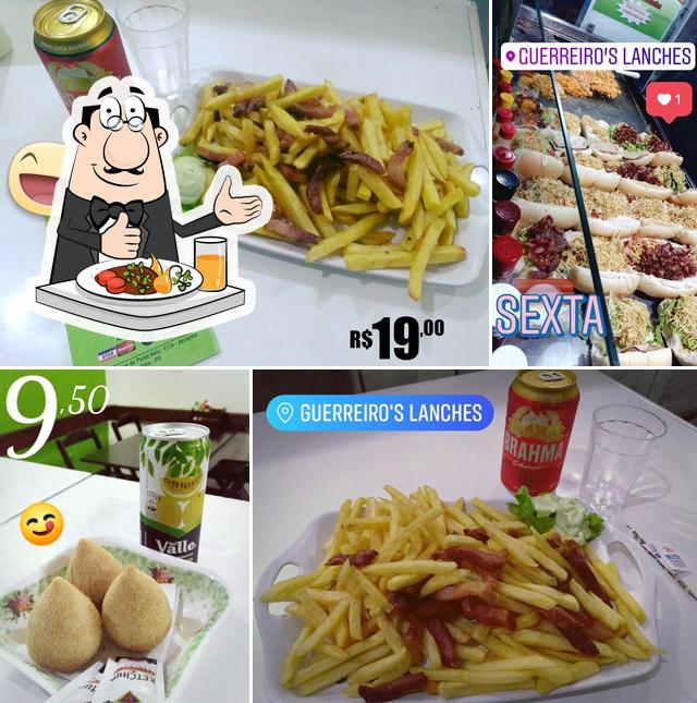 Comida em Guerreiro's Lanches