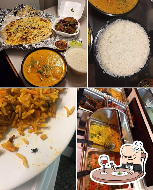 Блюда в "Saffron Indian Cuisine"