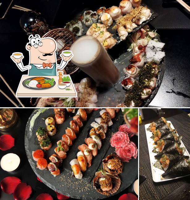 Comida en Sugiro Sushi