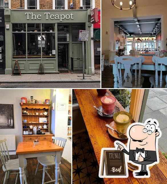 Это изображение кафе "The Teapot"