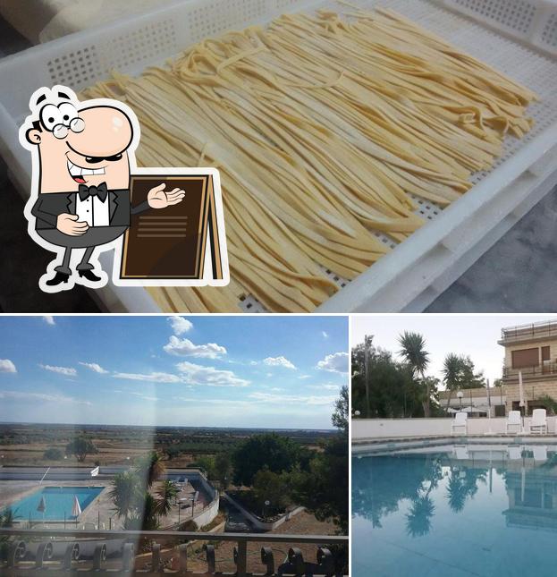 Tra le varie cose da Agriturismo Il Rifugio San Donato di Lecce si possono trovare la esterno e cibo