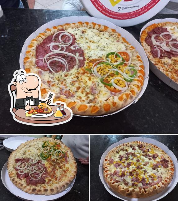 No PIZZA EM PONTO ELDORADO, você pode desfrutar de pizza