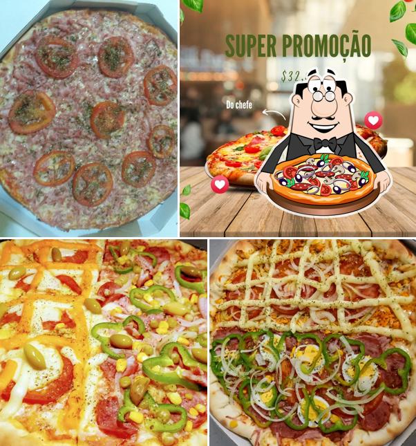 Consiga diferentes estilos de pizza