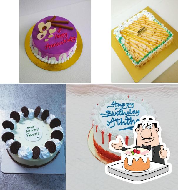 Carrot cake at D D Home made Cakes