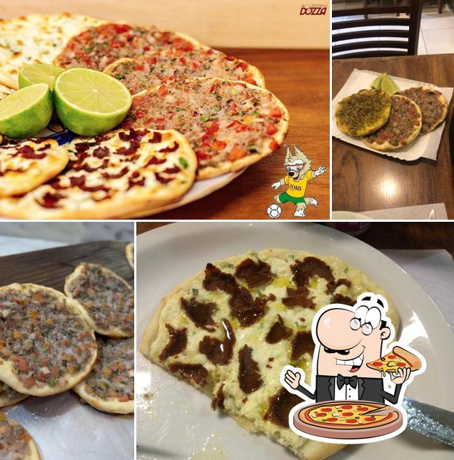 No Dozza, você pode desfrutar de pizza