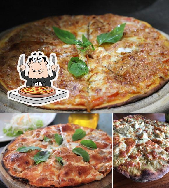 Get pizza at Sa-biang Restaurant