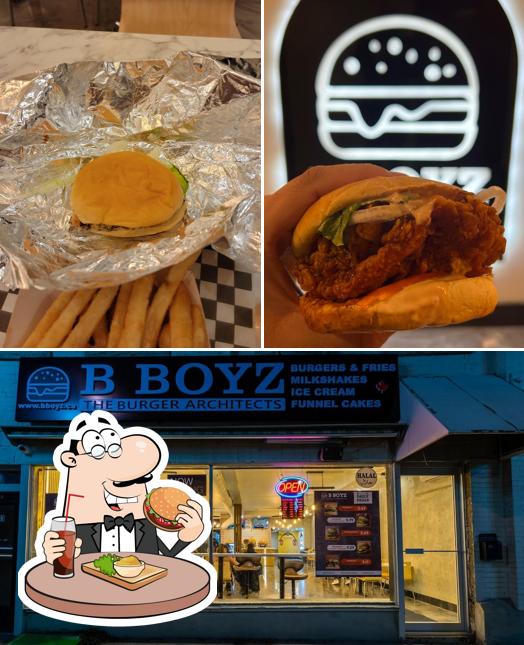 Les hamburgers de B Boyz Milton will satisferont différents goûts