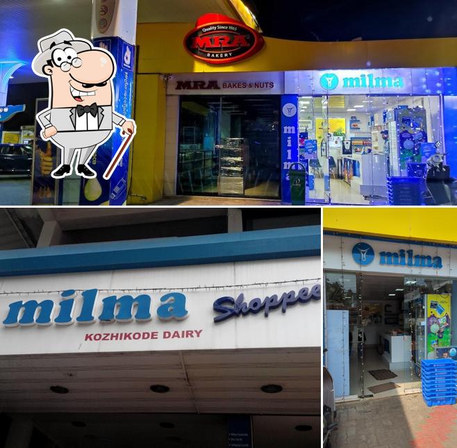 The exterior of Milma