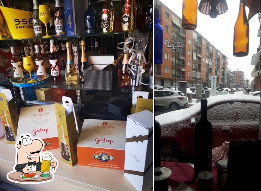 Puoi goderti un rinfrescante bicchiere di birra chiara o scura