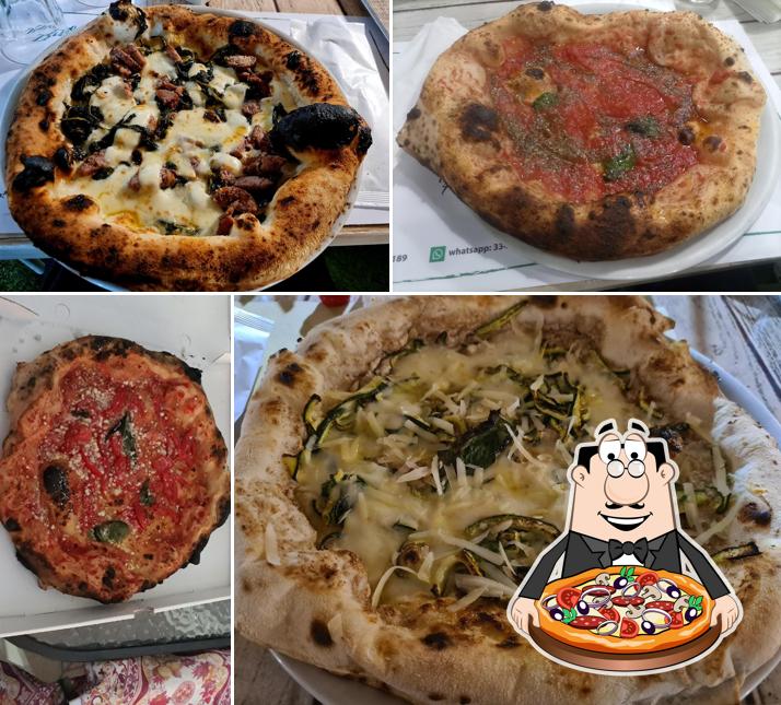 Prenditi tra le svariate varianti di pizza