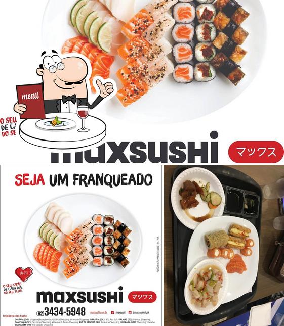 Comida em MaxSushi Aparecida Shopping