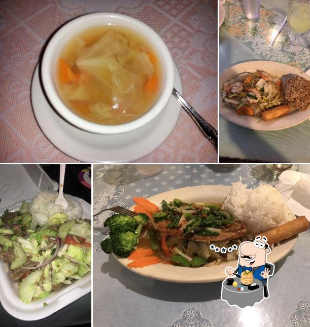 Comida en Thai Restaurant