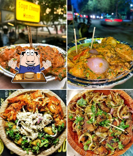 Food at Bhookh for BBQ