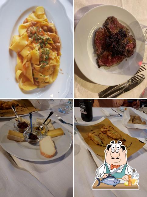 Salmone grigliato al Ristorante Mulino dei Pini
