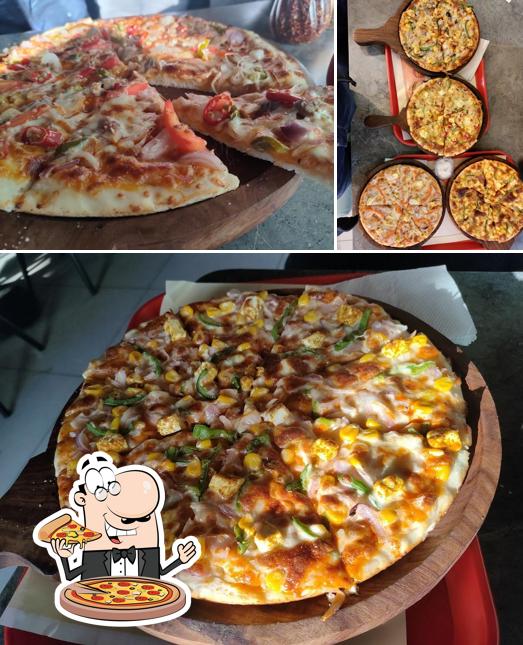 Get pizza at Perfetto Pizza and Bakers