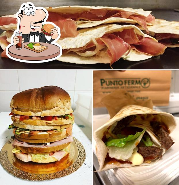 Gli hamburger di Punto Fermo Piadineria Artigianale potranno soddisfare i gusti di molti