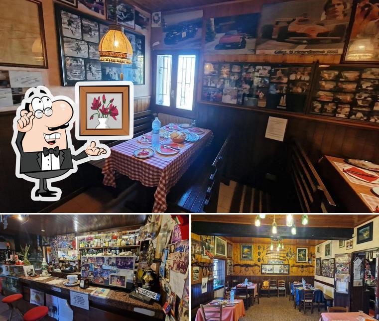 Gli interni di Locanda la Lanterna