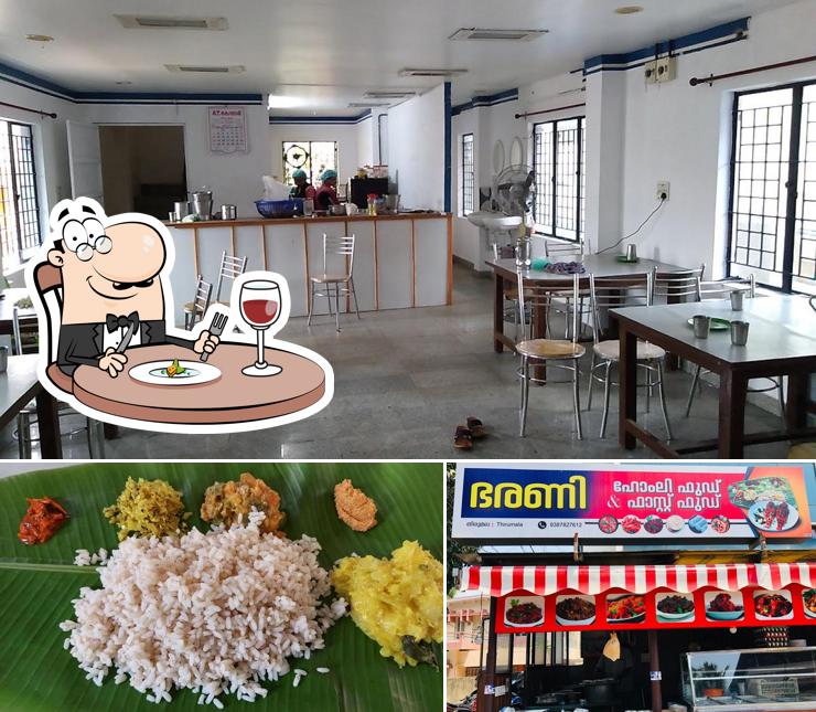 Bharani Homely Food and Fast Food is distinguished by food and interior