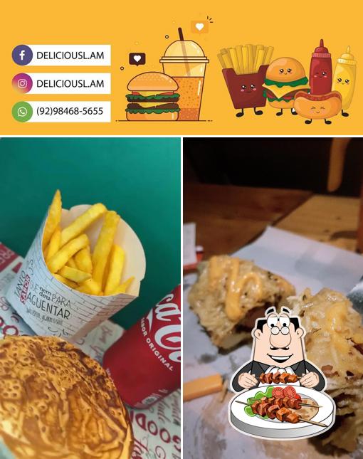 Comida em Delicious lanches