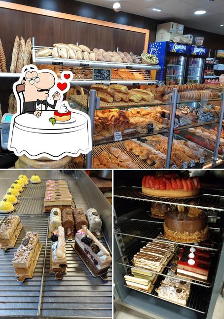 "Boulangerie Patisserie Maaloul Laroussi" представляет гостям широкий выбор сладких блюд