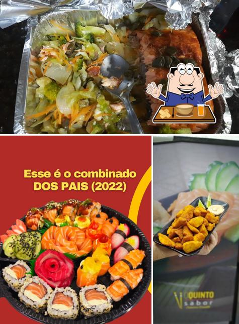 Comida em O Quinto Sabor