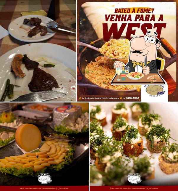 Comida em Churrascaria West Rodeo Grill