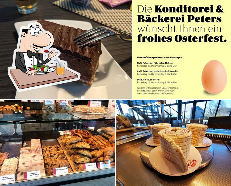 Блюда в "Bäckerei-Café Peters Proraer Chaussee Binz"