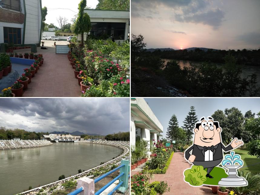 Enjoy the view at the outside area of Chilla Tourist Restaurant