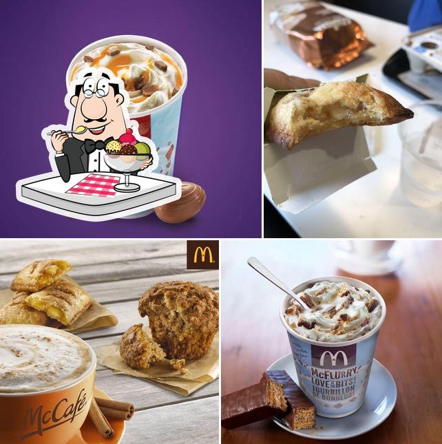 McDonald's offre une sélection de desserts