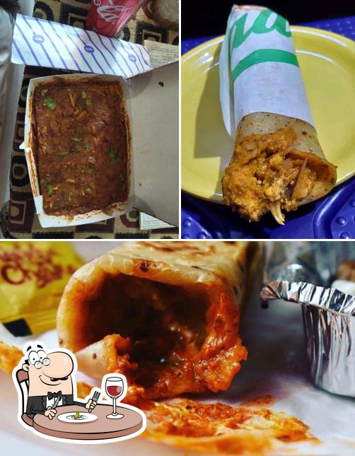 Food at Faasos - Wraps, Rolls & Shawarma
