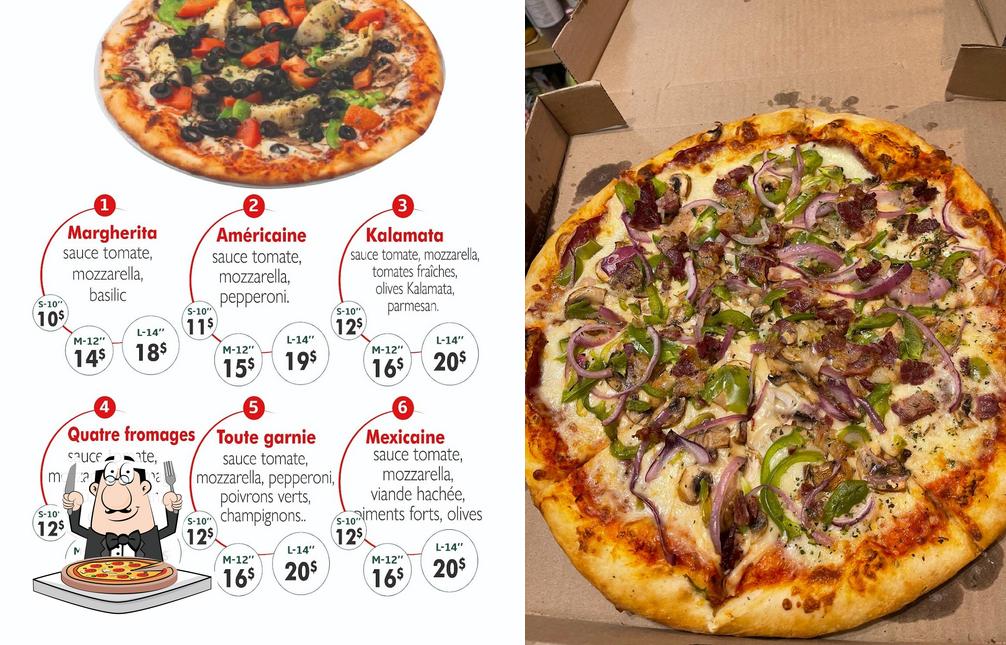 A Juicy Juicy Pizza Halal, vous pouvez essayer des pizzas