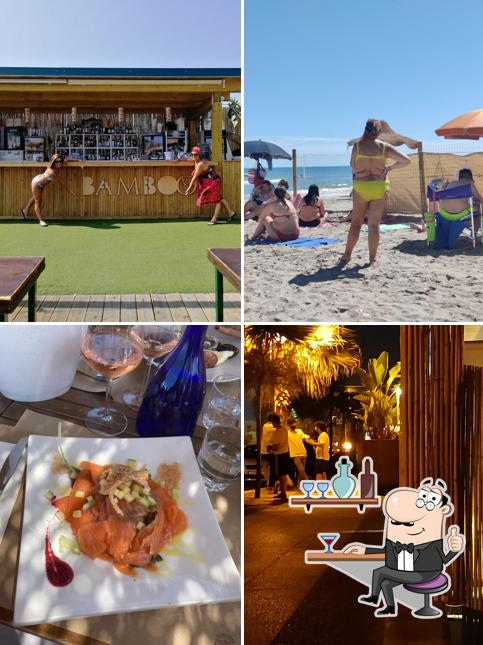 Gli interni di Bamboo Beach Barletta