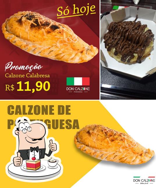 Don Calzone Italian Food provê uma escolha de sobremesas