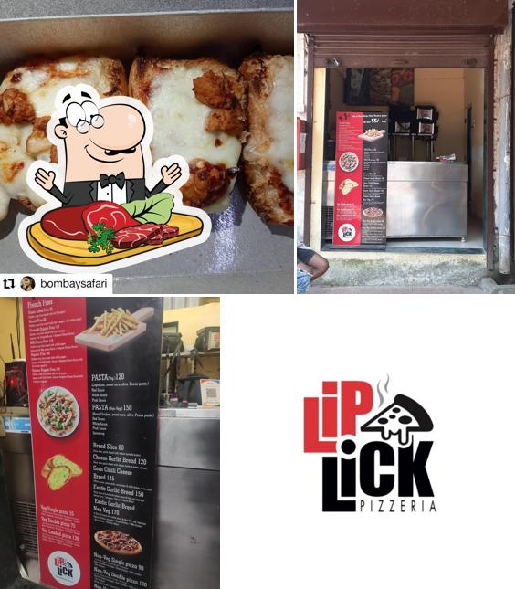 Order meat dishes at LipLick Pizzeria
