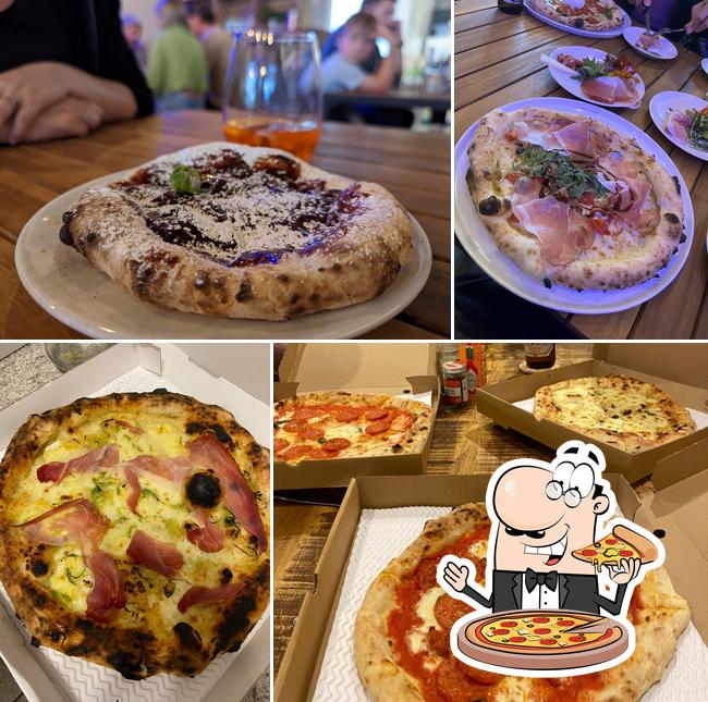 Try out pizza at Ped's Pizza