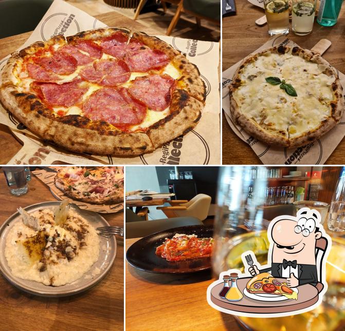 Essayez des pizzas à Piatto Collezione