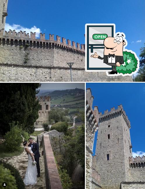 Guarda gli esterni di Ristorante San Giorgio al Castello di Vigoleno