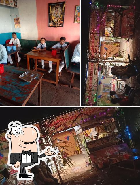Among different things one can find interior and exterior at Sri Sai Tiffin's & Tea Cofe Centre