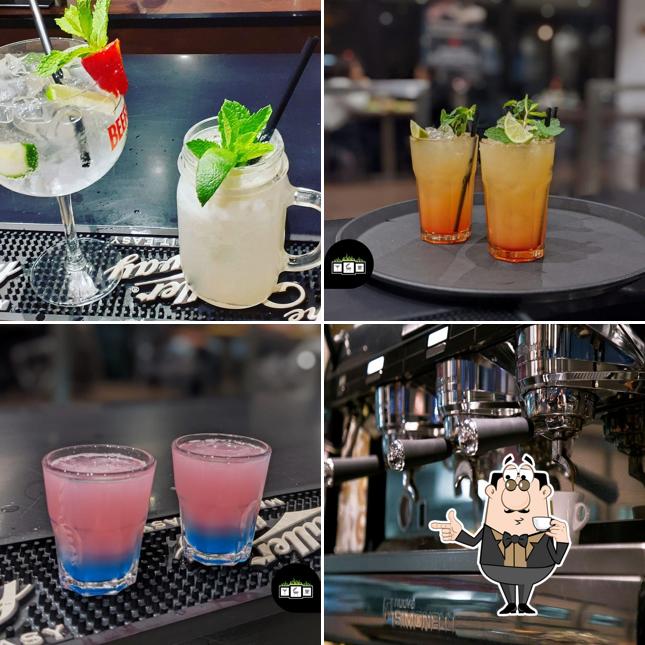 The Square - American Grill Lounge Bar serve un'ampia gamma di cose da bere