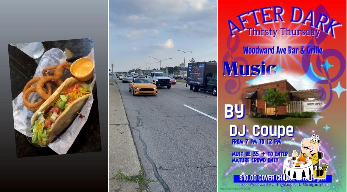 Woodward Ave. Bar & Grille in Highland Park Restaurant menu and reviews