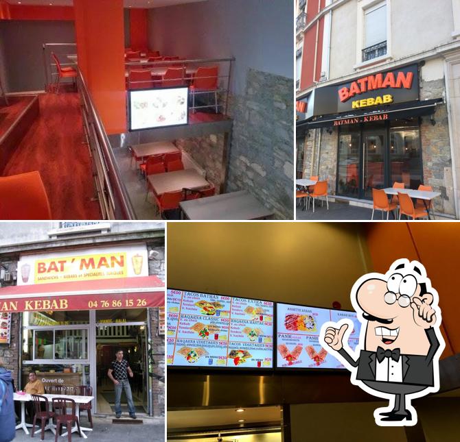 L'intérieur de Batman Kebab&Tacos