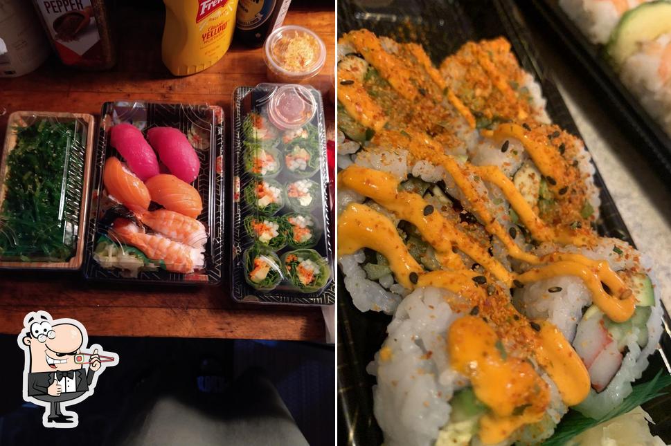 Get various sushi options