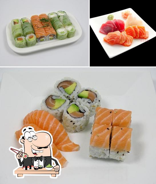 Essayez différentes options de sushi