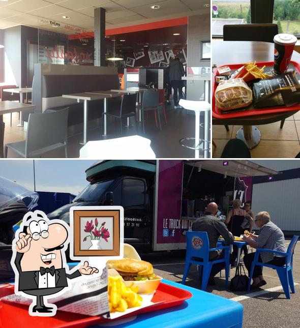 Voici la photo représentant la intérieur et boisson sur KFC Metz Jouy