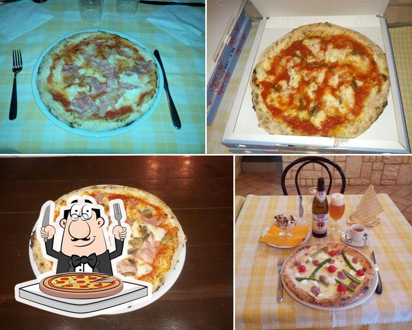 Ordina tra le svariate varianti di pizza